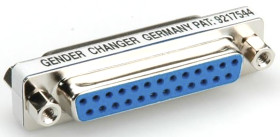 Adapter D-sub z typu D-Sub z 25 stykami na rodzaj Żeński z rodzaju Żeński na typ D-Sub z 25 stykami