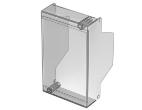 Bopla CNH 45 H (65004550) - przezroczysta pokrywa szeroka (15mm) na zawiasach do obudów CombiNorm-Classic