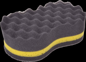 Vehicle - car sponge, 3 layers, soft/hard