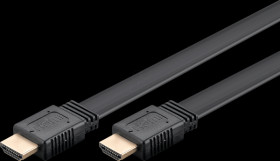 77134 High Speed HDMI flat cable with Ethernet 8K/60Hz, 1,5 m
