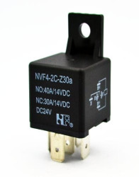 NVF4-2CZ30A-24 przekaźnik samochodowy SPDT, 24V / 30A