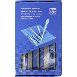 PFERD 11801543 Workshop File set Ergonomic Handles 250mm PVC bag