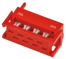 Złącze IDC 8-pinowe 2-rzędowe raster: 1.27mm Męski Montaż na kablu TE Connectivity