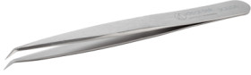 Economy tweezers, uninsulated, antimagnetic, stainless steel, 110 mm, 3CB.SA.6.ITE