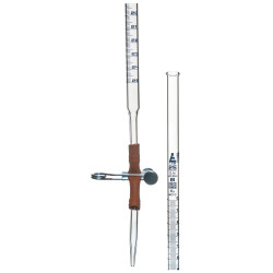 LabGlass Burettes Single Bore with Pinch Clip Capacity 25ml Class-B