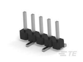 Listwa stykowa PCB 5-pinowe AMPMODU raster: 2 mm Pionowy 1-rzędowe TE Connectivity Powierzchnia 125 V Bez osłony