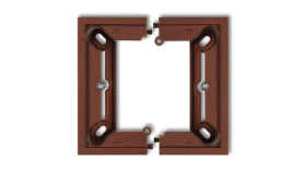 Deco Puszka Natynkowa Pojedyncza, Składana Deco Brązowy Metalik 9Dpu-1