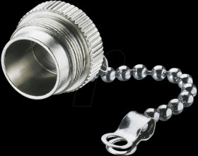 19304 Protective cap for couplers, IP 68, with chain