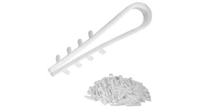 Uchwyt Szybkiego Montażu Do Przewodów Okrągłych Uwo 8 Mm Ydy 100 Szt