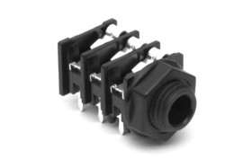 Złącze Jack 1/4 cala Żeński Gniazdo telefoniczne Płytka drukowana 10A