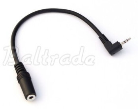 Wzmocniony adapter z jack 2,5mm na jack 3,5mm kabel
