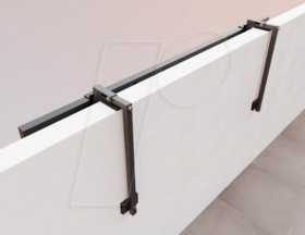 AMS-BBH TYP 1 10 / 15 1 Modul Balcony mounting system type 1, 10 - 15 cm, for 1 module