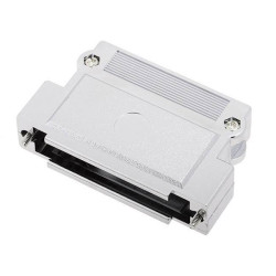 Encitech 1520-0105-04 DFCK D-Sub Housing 37 Pins Plastic Silver 180&#xB0;