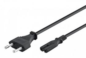 KABEL ZASILAJACY 2PIN 3M CZARNY