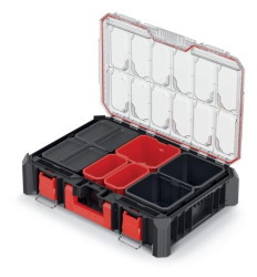Organizer z wyjmowanymi pojemnikami na akcesoria 543x368x122mm X BLOCK BRIDGE Kistenberg KXBB5540B