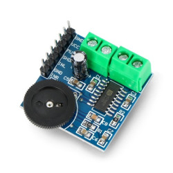 Wzmacniacz audio stereo PAM8403 5V 3W - dwukanałowy ze złączami