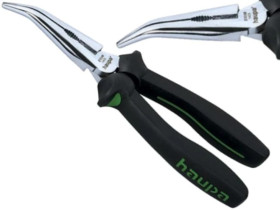 Szczypce Telefoniczne Odgięte Zagięte z Obcinakiem do Drutu 2K 200 mm HAUPA