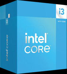 BX8071514100 Intel Core i3-14100, 3.5 - 4.7 GHz, boxed, 1700
