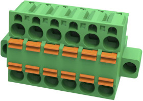 Degson Obudowa złącza pin męskiego na kabel Ilość pinów 8 Wymiary siatki: 5.08 mm 2EDGKDHM-5.08-08P-14-00A(H) 1 szt.