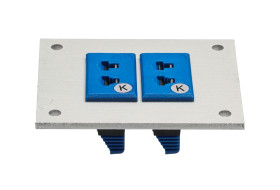 Złącze termoparowe Panel złącza termopary RS PRO do Termopara K Rozmiar miniaturowy