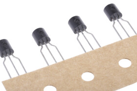 MOSFET Typ N-kanałowy 0.3 A TO-92 600 V Rozszerzenie 3-pinowy Otwór przelotowy 3 W onsemi 11.5 Ω FQN1N60CTA