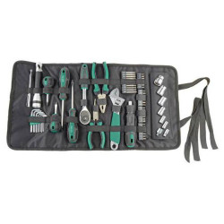 Br&#xFC;der Mannesmann M21170 Tool Kit Bag 65-Piece Handy for Home &amp; Travel