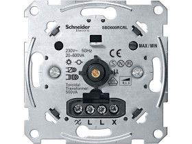 MERTEN Ściemniacz obrotowy RLC 230VAC 20-600VA MTN5139-0000 SCHNEIDER ELECTRIC