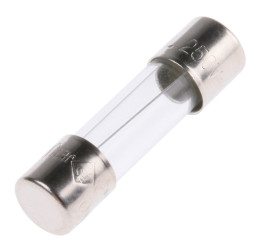 Bezpiecznik 1.25A 5 x 20mmT 250V ac RS PRO