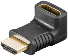 Adapter HDMI™ kątowy 90 pionowy, 8K @ 60 Hz, pozłacany, 65744