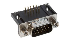 D-SUB 15HL WTYK KATOWY GESTY