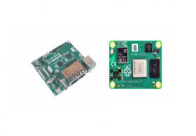 Dual Gigabit Ethernet NICs Carrier Board with Raspberry Pi Compute Module 4 - 2GB RAM, 2.4/5.0GHz Wi-Fi &amp; Bluetooth 5.0