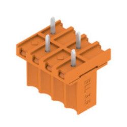 Wtyk PCB 4-pinowe -rzędowe raster: 3.5mm Weidmuller Żeński