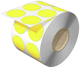 Tabliczka znamionowa Weidmüller THM MT30X DIA 30 GE 2712040000, montaż: przyklejanie, 1000 szt.