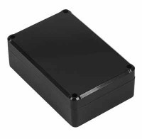 KM-75 Obudowa z tworzywa KM75 wymiary: 120x80x41mm - pełna - hermetyczna - czarna - ABS