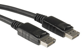 Kabel DisplayPort długość 1m B: Display Port A: Display Port Roline