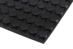 Nóżki antywibracyjne, 19.8mm, Okrągła