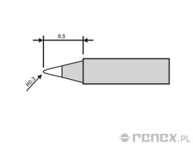 Grot do stacji GOOT RX-802AS i RX-852AS - B