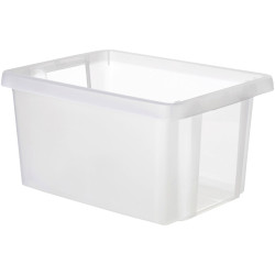 Curver 225353 Storage box ESSENTIALS 16L transparent plastic single unit