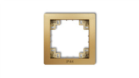 Ramka Pośrednia Do Łączników Ip44 Złoty 29Drph
