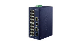 Ethernet Switch 18-portowy , Planet Bez zarządzania