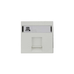 KOS45 Moduł - gniazdo teleinformatyczne MOLEX RJ45 kat.5e biały 350465