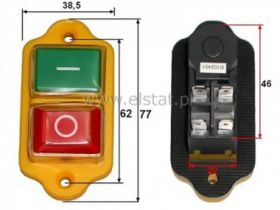 Wył. elektromag. 1F DZ-6F 230V 15A 4piny