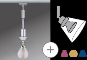 96969 URail pendant light DecoSystems basic, E14, max. 20 W, dimmable,