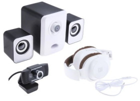 Zestaw do pracy zdalnej, maks. rozdzielczość: 1080 x 720, FPS: 30fps