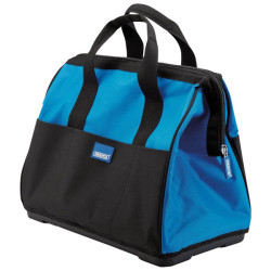 Draper 35570, Open Mouth Tool Bag (440mm) with Shoulder Strap &amp; Grip Handle
