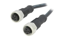 M12b05fl12bflsd001 Kabel Do Czujników/Automatyki 5Pin M12-M12 Kod B-Profibus