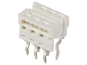 Molex Listwa kołkowa, żeńska, do wbudowania, standardowa Ilość pinów 6 Wymiary siatki: 1.27 mm 905841306 1 szt. tuba
