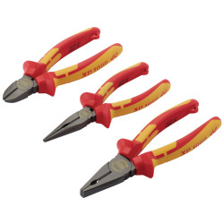 Draper 99070 XP1000 VDE Pliers Set Tethered (3 Piece)