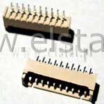 WN 10S Złącze męskie proste 10 styków r= 1,25mm