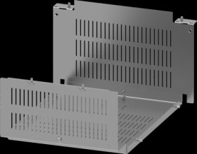 Subdivision, sheet steel, (W x H x D) 350 x 225 x 800 mm, 8PQ3000-2BA73